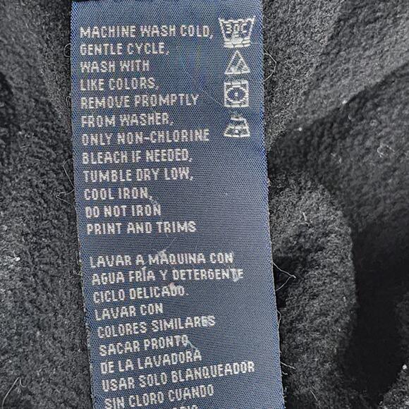 Nautica Pants Mens M Black Pull On Jogger Casual Athleisure Back Zip Pocket - Picture 7 of 13